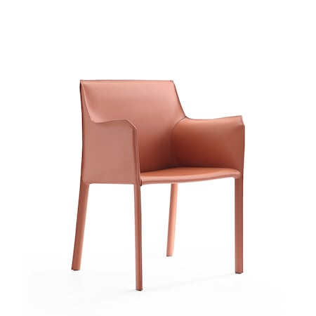 Manhattan Comfort Paris Armchair in Clay DC034-CY